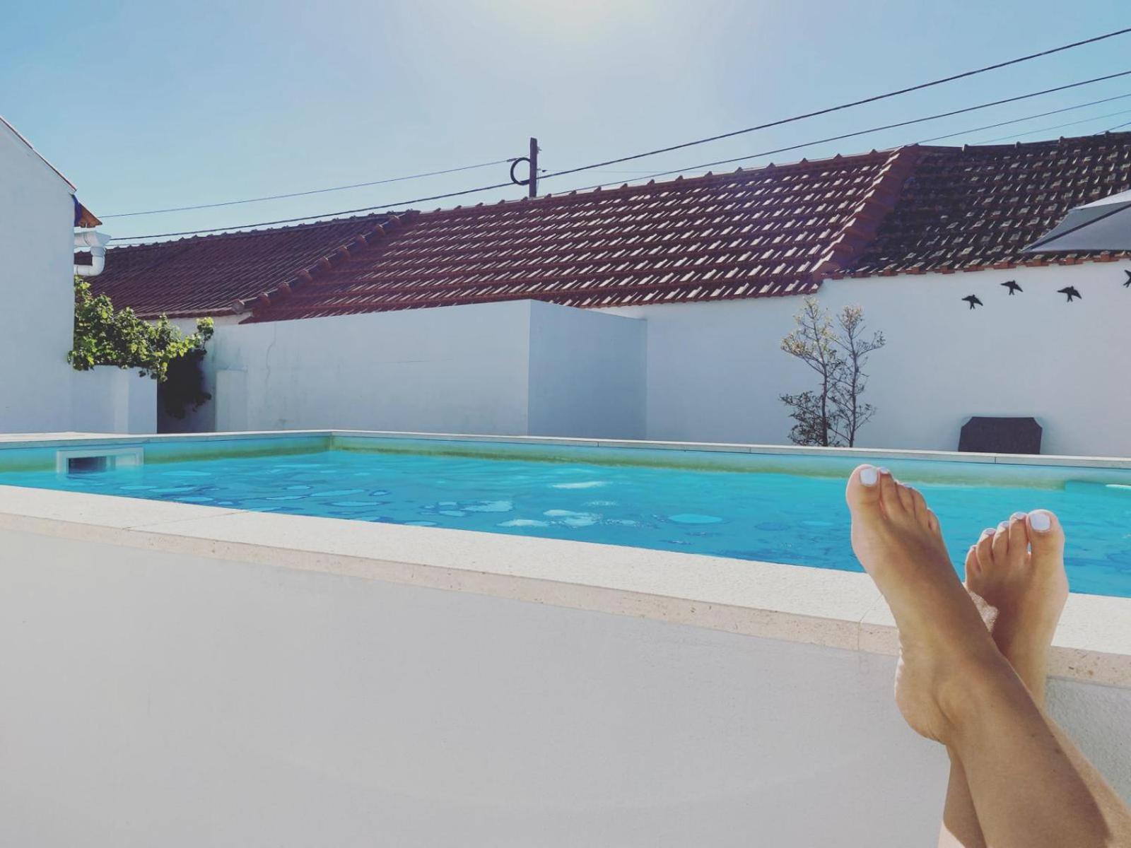 Casas Do Patheo Villa Obidos Bagian luar foto